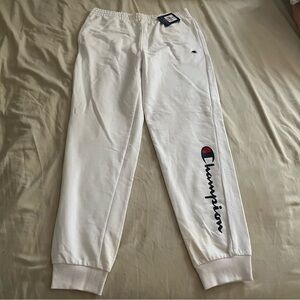 Champion Classic White Sweatpants